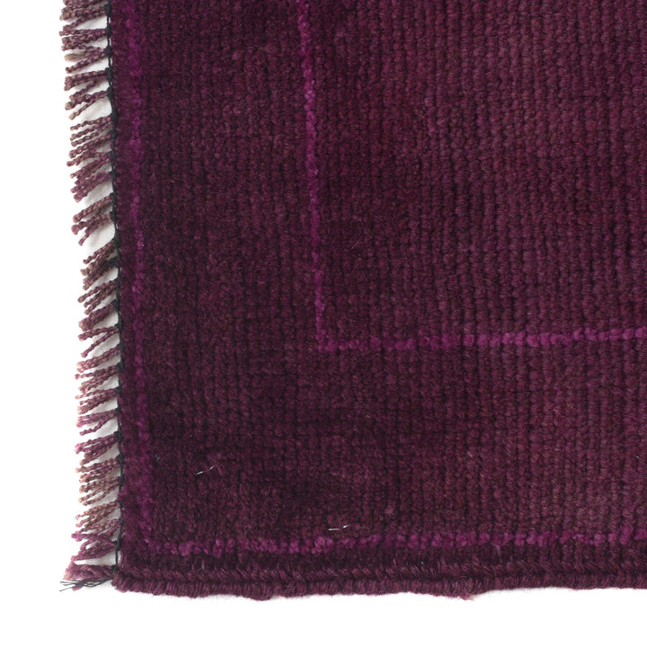purple Color Overdyed Area Rug 2' 10" x 4' 8" - No. AL52740