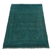 Handmade Overdye Carpet 2' 10" x 3' 10" - No. AL47620