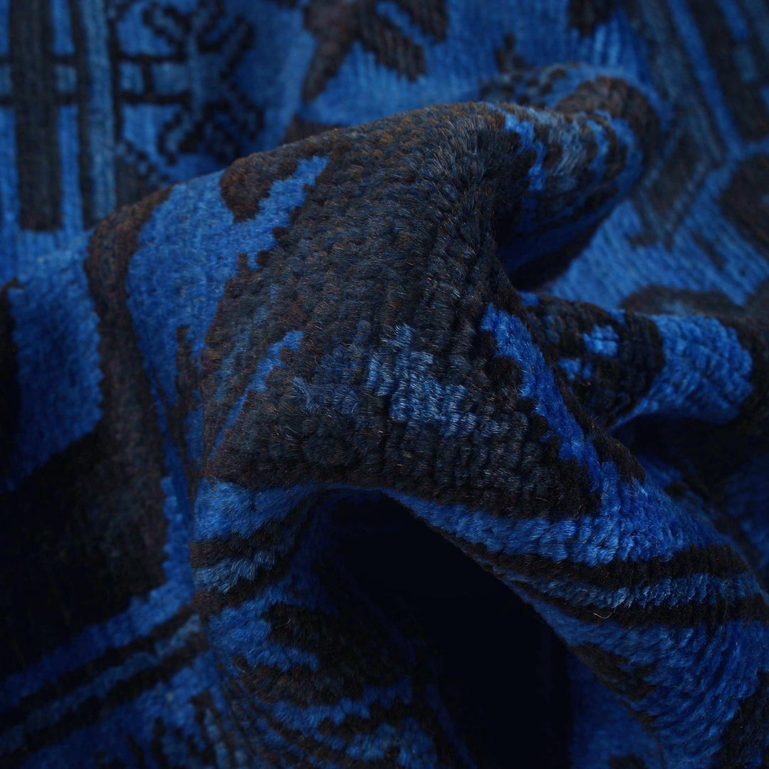 Overdyed Wool Carpet 2' 11" x 4' 2" - No. AL72231