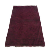 Purple Color Overdyed Area Rug 2' 9" x 4' 6" - No. AL69444