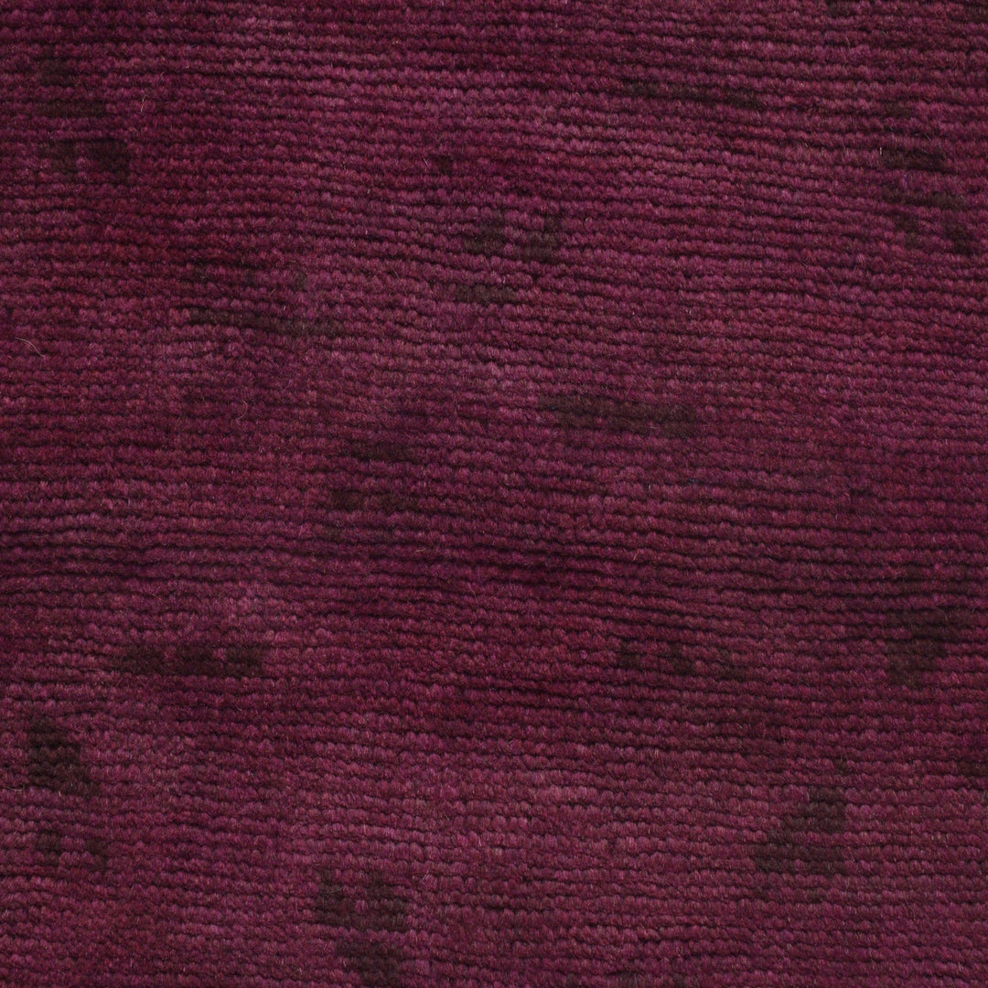 Purple Color Overdyed Area Rug 2' 9" x 4' 6" - No. AL69444