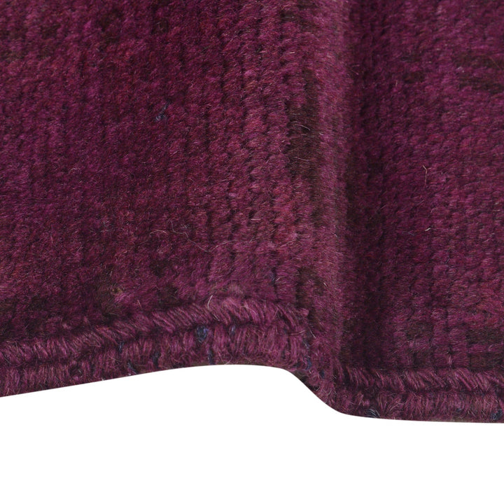Purple Color Overdyed Area Rug 2' 9" x 4' 6" - No. AL69444