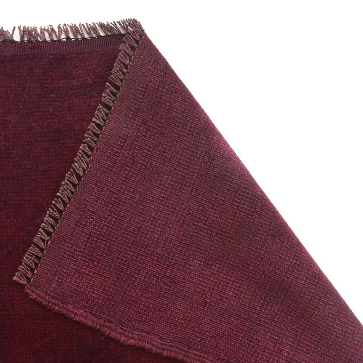 Purple Color Overdyed Area Rug 3' 1" x 4' 6" - No. AL42158