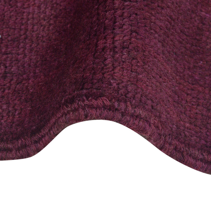 Purple Color Overdyed Area Rug 3' 1" x 4' 6" - No. AL42158