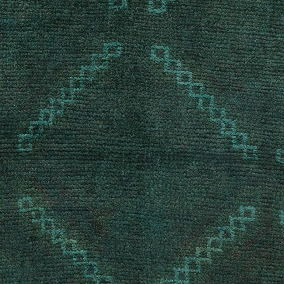 Sea Green Overdyed Area Rug 2' 8" x 4' 3" - No. AL46743