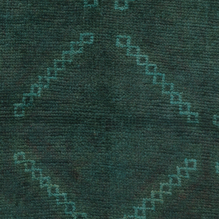 Sea Green Overdyed Area Rug 2' 8" x 4' 3" - No. AL46743