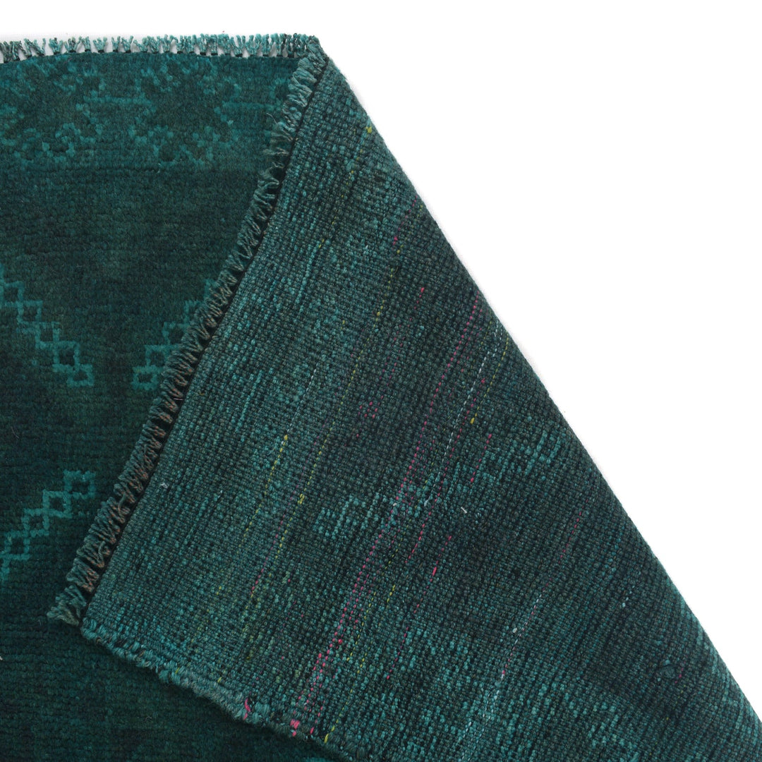 Sea Green Overdyed Area Rug 2' 8" x 4' 3" - No. AL46743