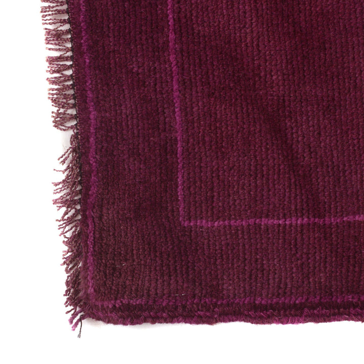 Purple Color Overdyed Area Rug 2' 11" x 4' 6" - No. AL64565