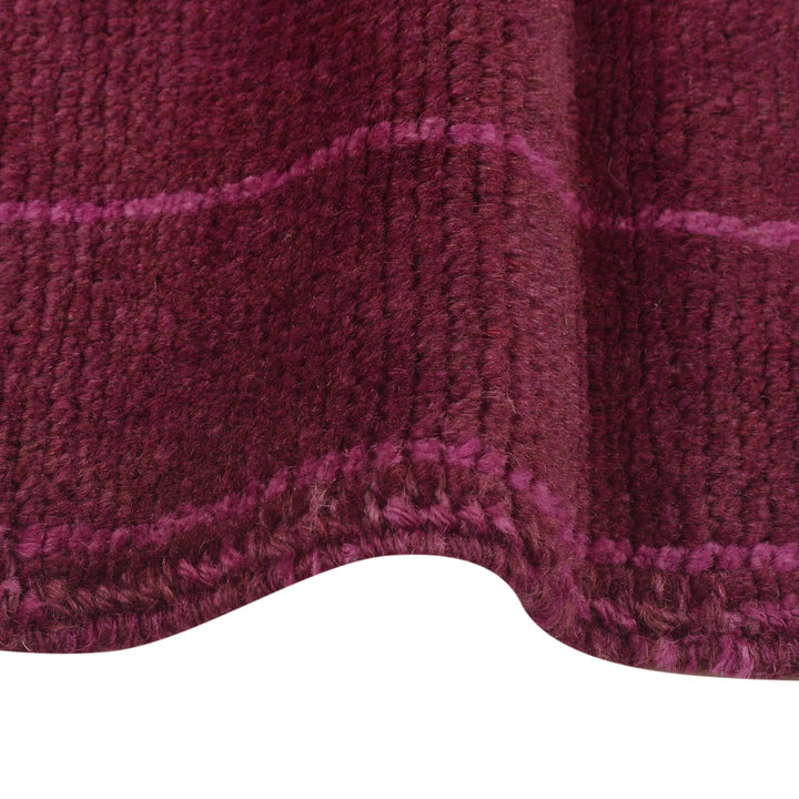 Purple Color Overdyed Area Rug 2' 11" x 4' 6" - No. AL64565