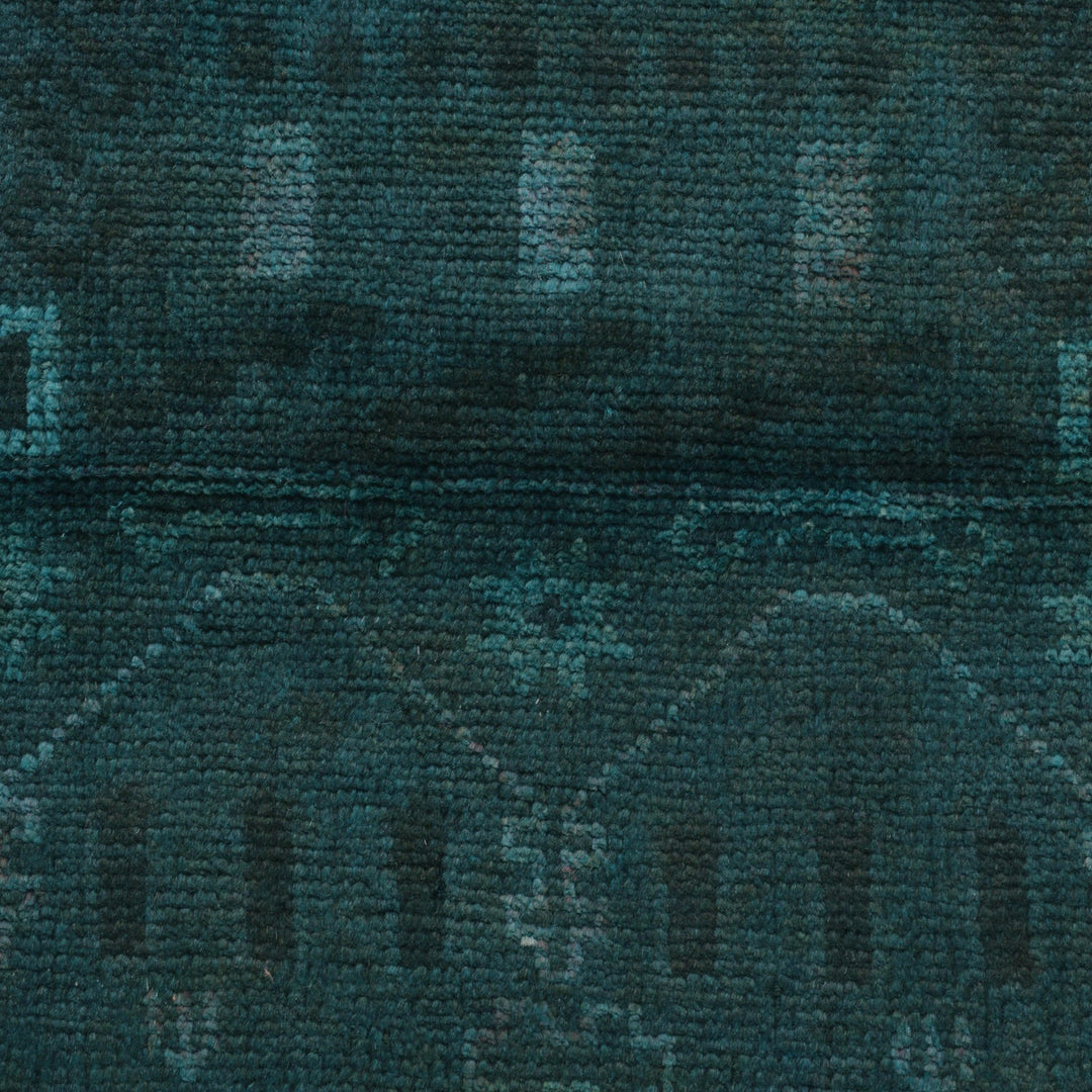 Hand Knotted Overdyed Prayer Rug 2' 11" x 4' 4" - No. AL17399