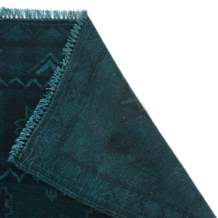 Hand Knotted Overdyed Prayer Rug 2' 11" x 4' 4" - No. AL17399