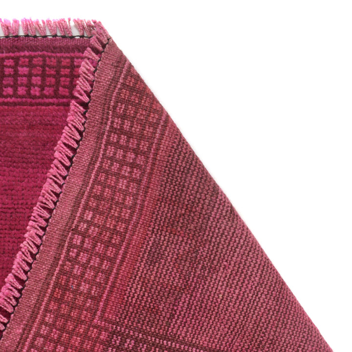 Hand Knotted Overdye Wool Rug 2' 9" x 4' 4" - No. AL31961