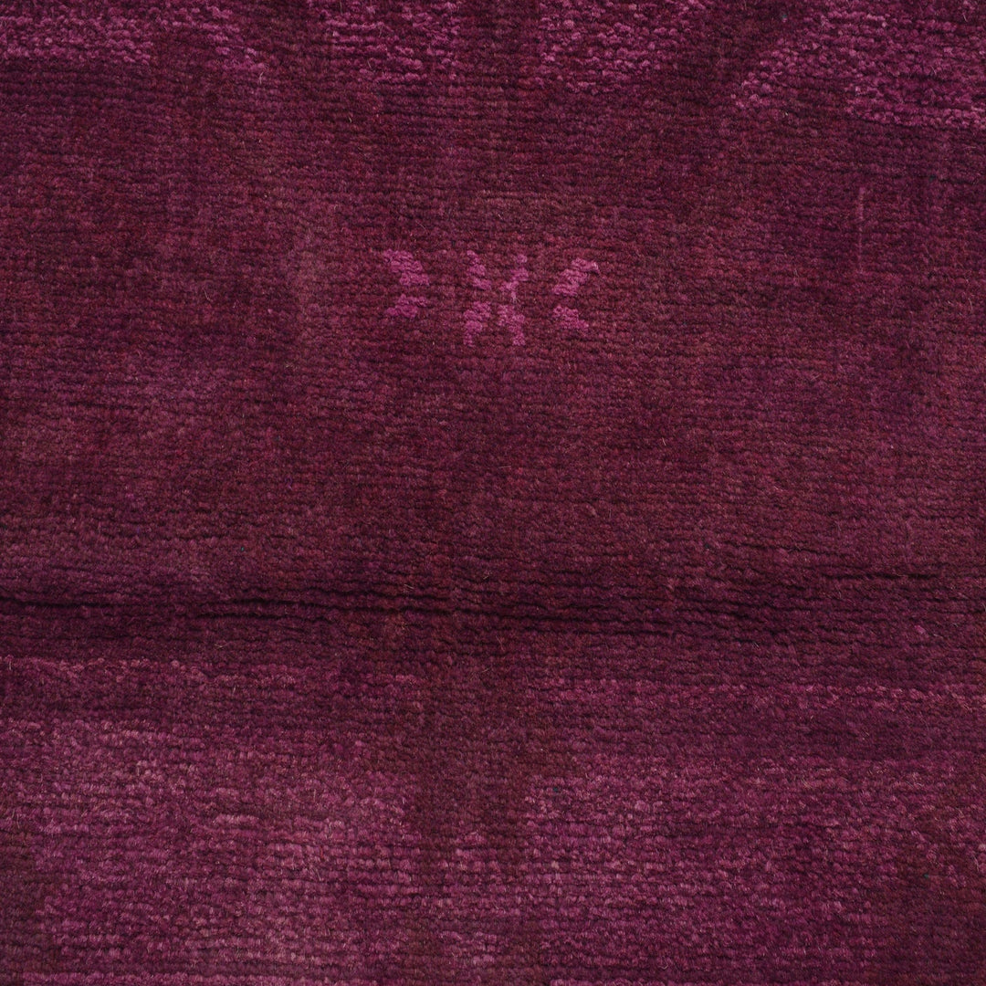 Hand Knotted Overdye Wool Rug 2' 9" x 4' 2" - No. AL99070