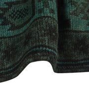 Green Overdyed Prayer Area Rug 2' 10" x 4' 5" - No. AL28175