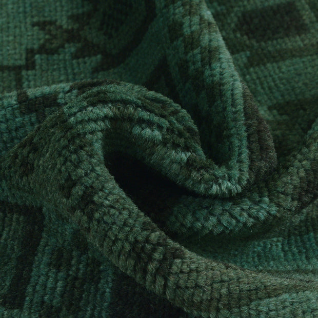 Green Overdyed Prayer Area Rug 2' 10" x 4' 5" - No. AL28175