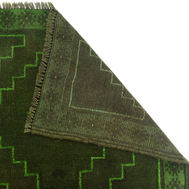 Green Overdyed Area Rug 2' 8" x 4' 3" - No. AL84884