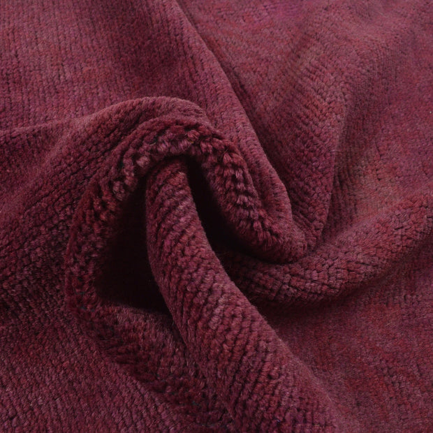 Purple Color Overdyed Area Rug 3' 0" x 4' 6" - No. AL27191