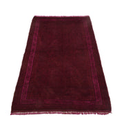 Purple Color Overdyed Area Rug 3' 1" x 5' 0" - No. AL59313