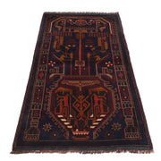 Islamic Prayer Carpet 3' 2" x 5' 1" - No. AL20684