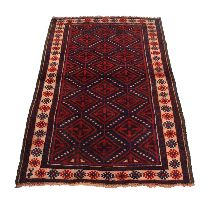 Traditional Baloch Rug 2' 11" x 4' 8" - No. AL85611