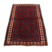 Traditional Baloch Rug 2' 11" x 4' 8" - No. AL85611