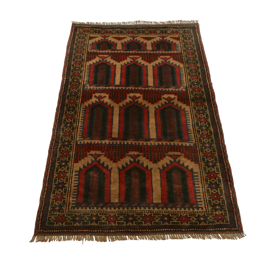 Islamic Prayer Carpet 3' 0" x 4' 7" - No. AL30710