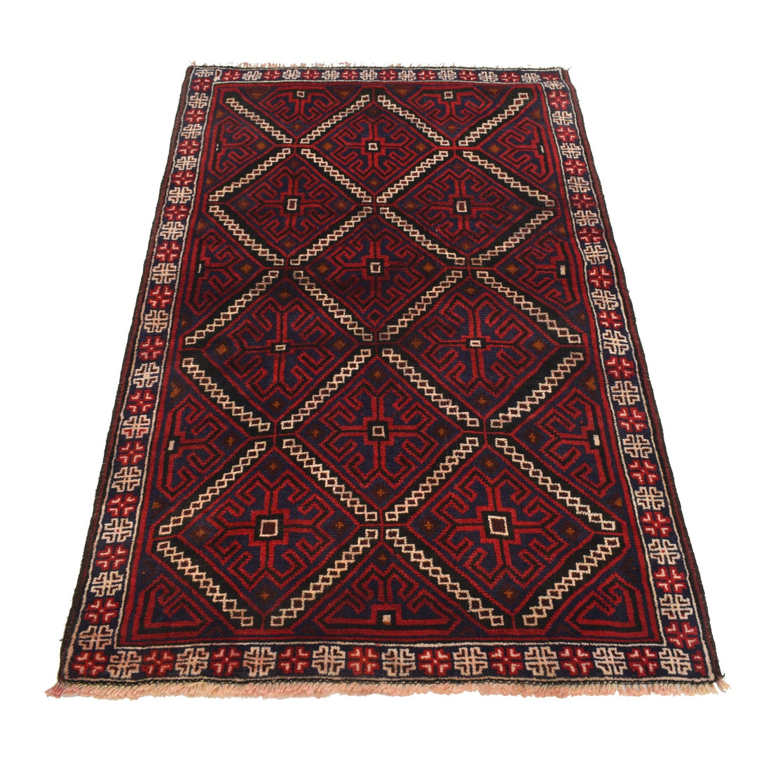 Traditional Baloch Rug 3' 3" x 5' 1" - No. AL33824