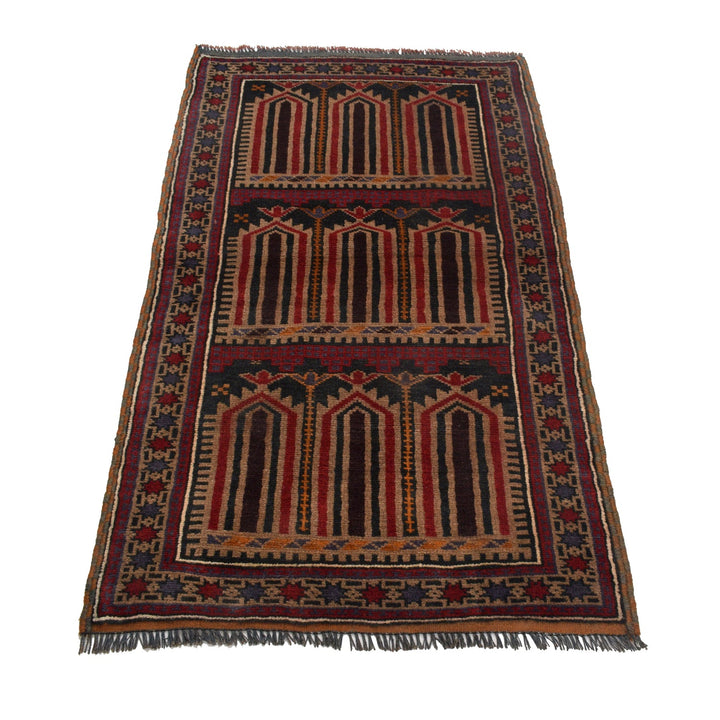 Islamic Prayer Carpet 2' 9" x 4' 10" - No. AL51839