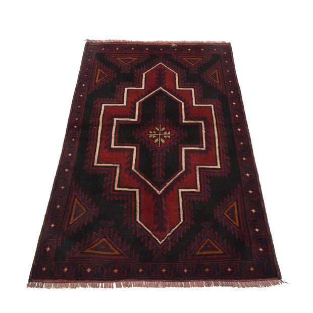 Traditional Baloch Rug 2' 11" x 4' 5" - No. AL58883