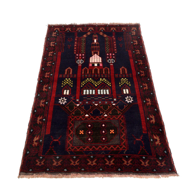 Islamic Prayer Carpet 3' 1" x 4' 11" - No. AL63903
