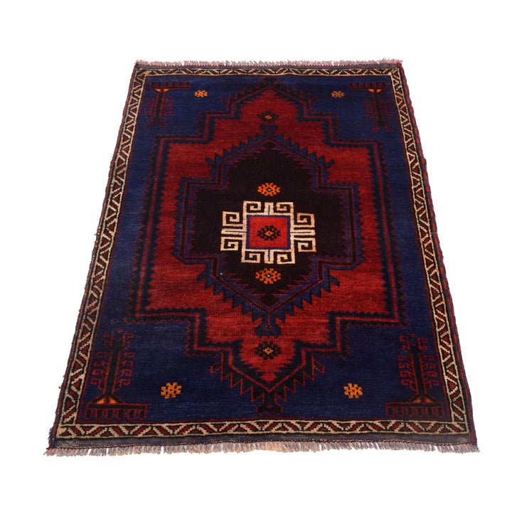 Traditional Baloch Rug 2' 12" x 4' 4" - No. AL58509