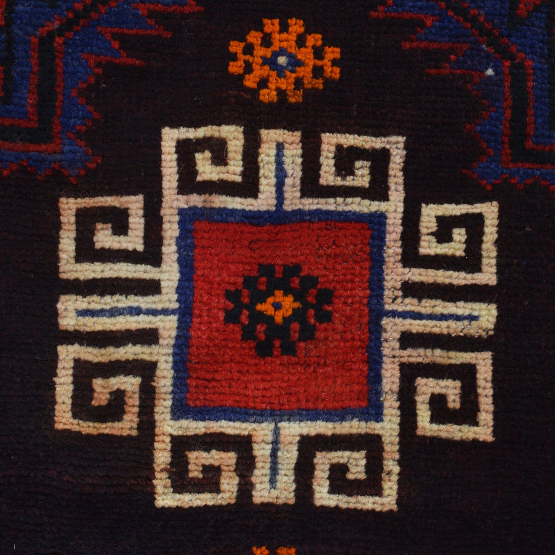 Traditional Baloch Rug 2' 12" x 4' 4" - No. AL58509