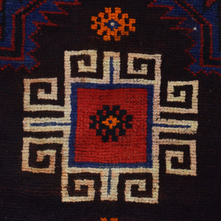 Traditional Baloch Rug 2' 12" x 4' 4" - No. AL58509