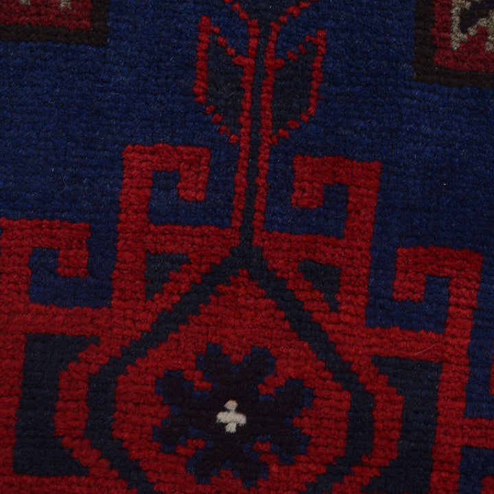 Traditional Baloch Rug 2' 9" x 4' 4" - No. AL42482