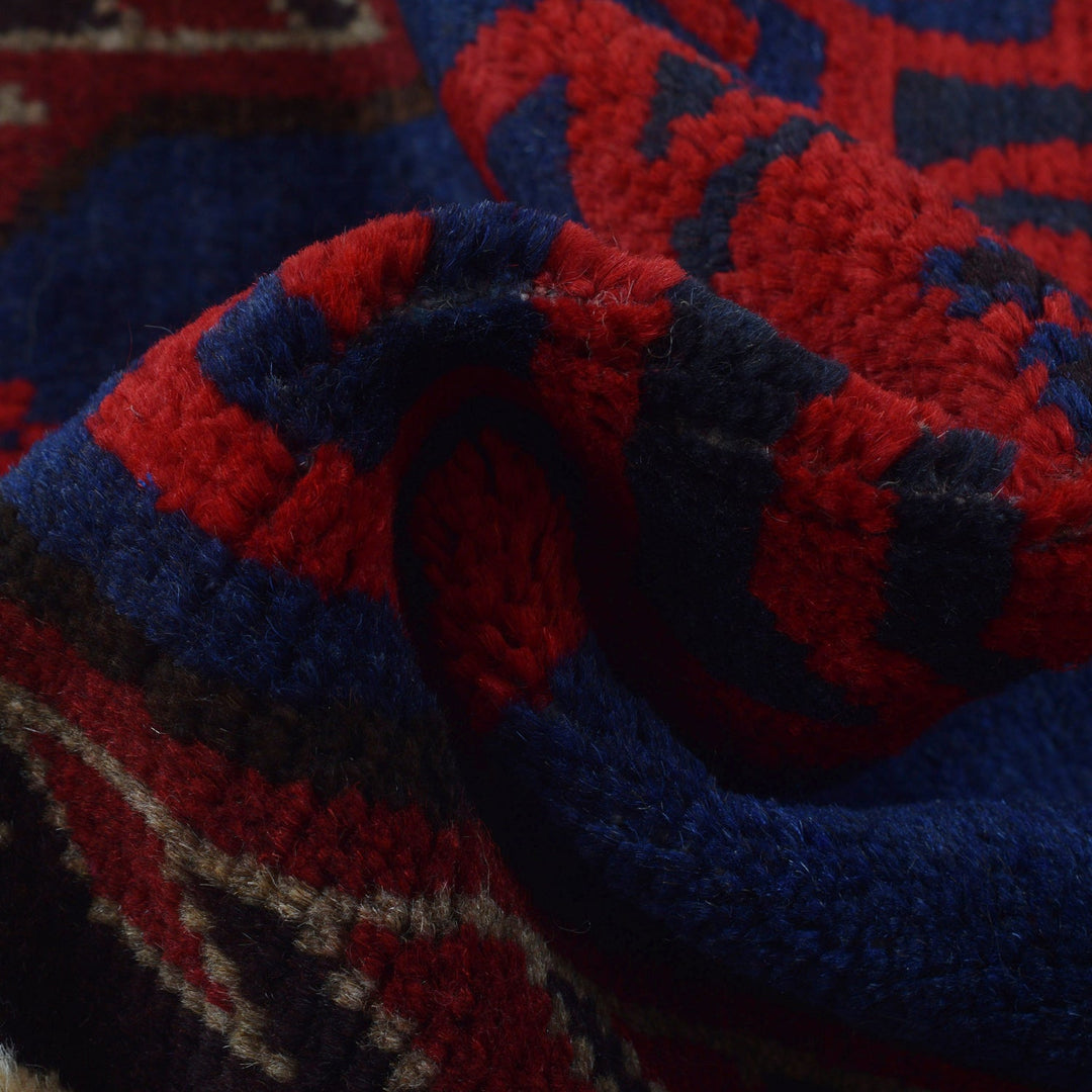 Traditional Baloch Rug 2' 9" x 4' 4" - No. AL42482