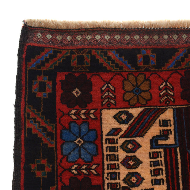 Traditional Baloch Rug 2' 9" x 5' 0" - No. AL56597