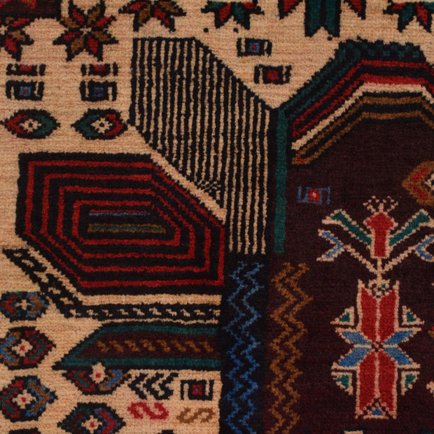 Traditional Baloch Rug 2' 9" x 5' 0" - No. AL56597