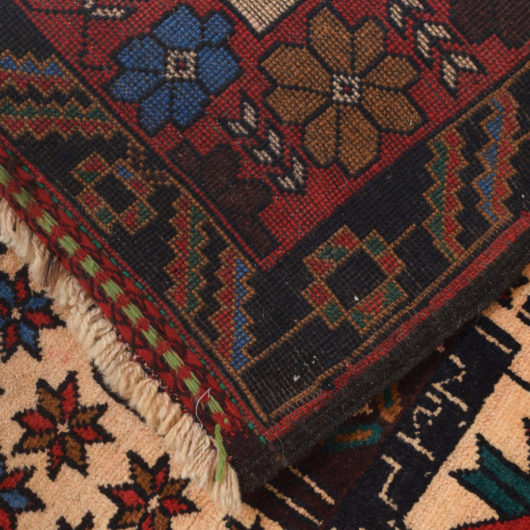 Traditional Baloch Rug 2' 9" x 5' 0" - No. AL56597