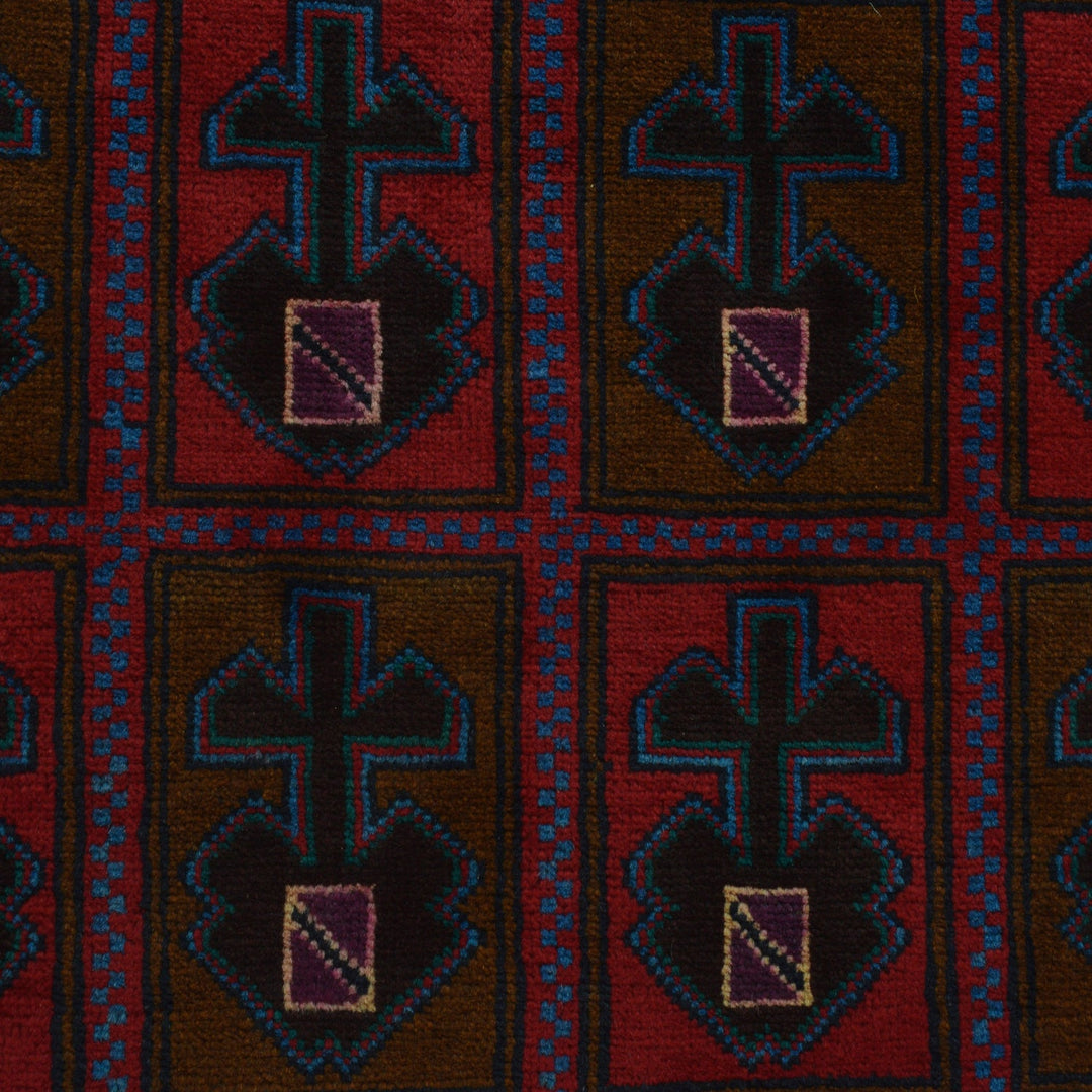 Traditional Baloch Rug 2' 11" x 4' 9" - No. AL24307