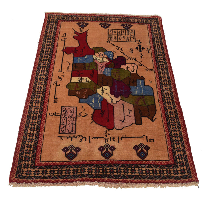 Handmade Baluchi Rug 2' 10" x 4' 7" - No. AL45091