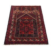 Handmade Prayer Rug 2' 10" x 3' 10" - No. AL37397
