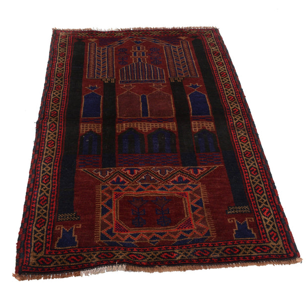 Fine Quality Prayer Rug 3' 1" x 4' 9" - No. AL70091