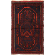 Traditional Baloch Rug 2' 10" x 4' 9" - No. AL32706