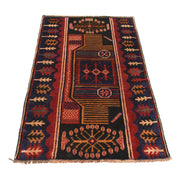 Traditional Baloch Rug 2' 10" x 4' 8" - No. AL65789