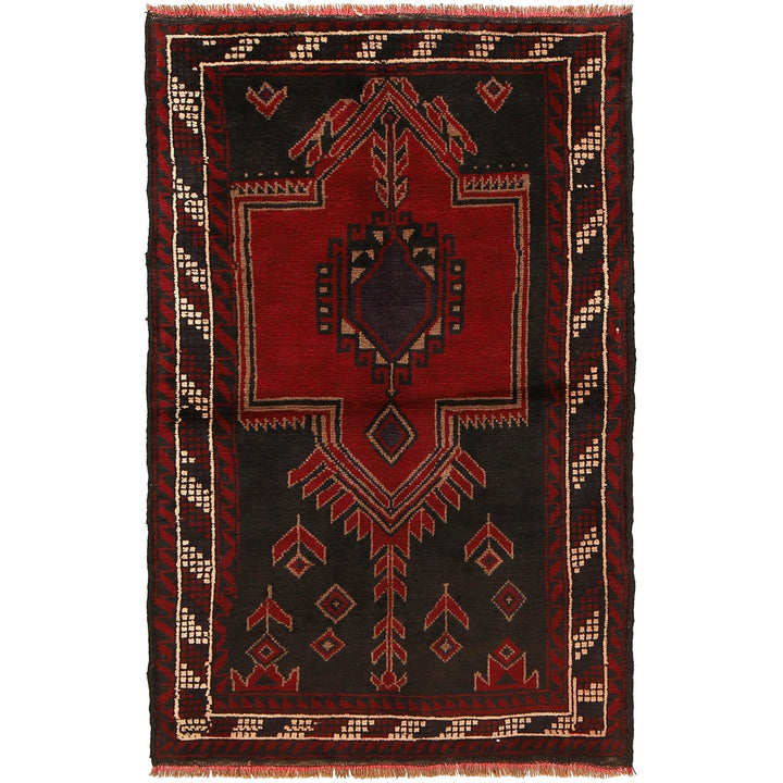Traditional Baloch Rug 2' 12" x 4' 8" - No. AL40972
