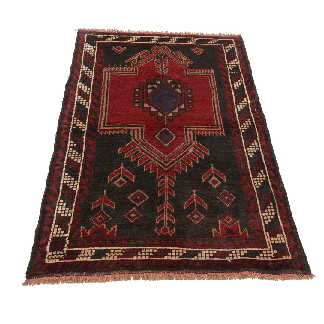 Traditional Baloch Rug 2' 12" x 4' 8" - No. AL40972