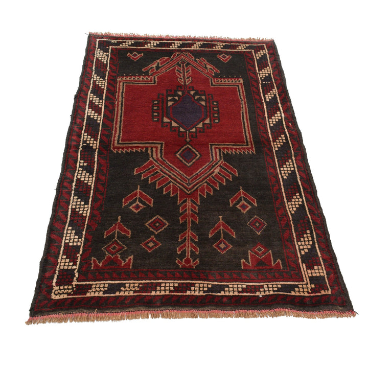 Traditional Baloch Rug 2' 12" x 4' 8" - No. AL40972
