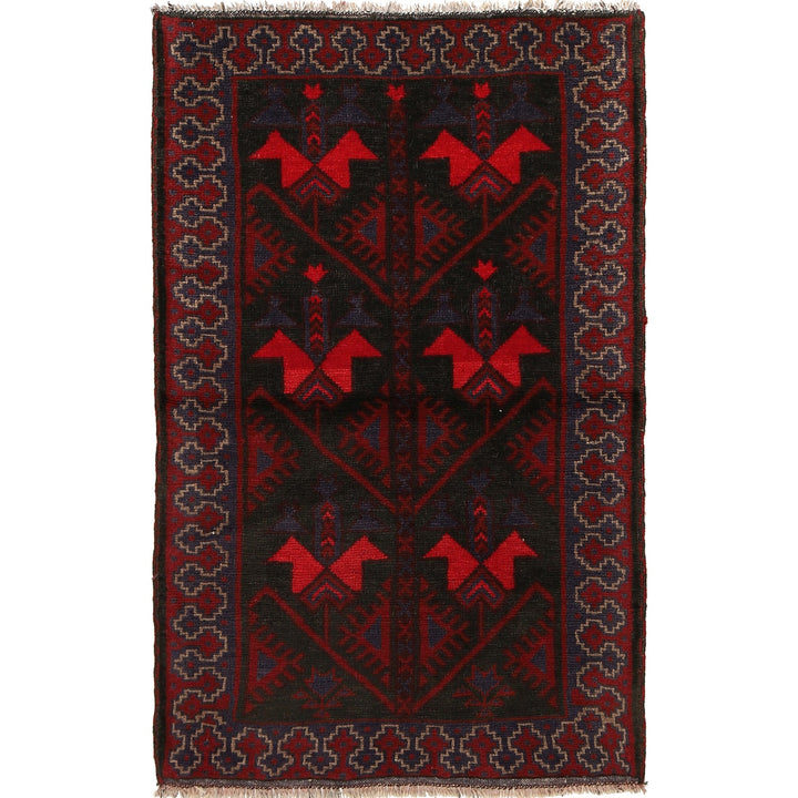 Traditional Baloch Rug 2' 10" x 4' 6" - No. AL72006