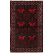Traditional Baloch Rug 2' 10" x 4' 6" - No. AL72006