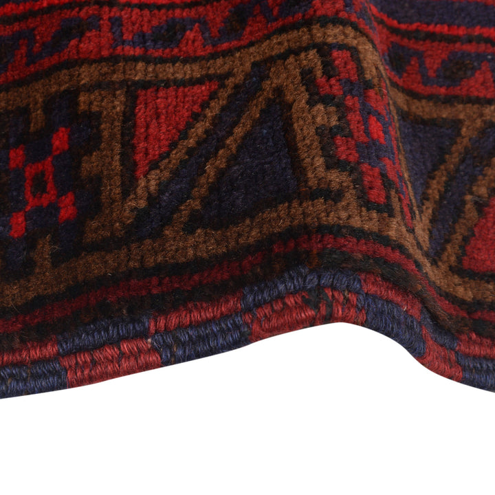 Afghan Prayer Rug 3' 1" x 4' 9" Hand-Knotted | No. AL47074